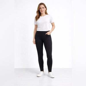 Athleta Essex Hybrid Tight Black Size Small S Style #353670 Performance Leggings